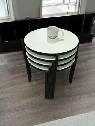 EDMONDA EVAKSESUAR ASYA 4LÜ ZİGON SEHPA SERVİS SEHPASI