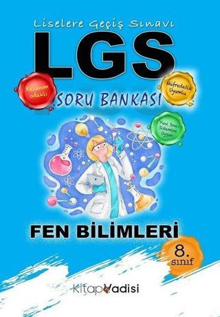 8. Sınıf Fen Bilimleri LGS Soru Bankası - Kolektif  - Kitap Vadisi Yayınları