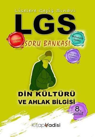 8. Sınıf Din Kültürü Ve Ahlak Bilgisi LGS Soru Bankası - Kolektif  - Kitap Vadisi Yayınları