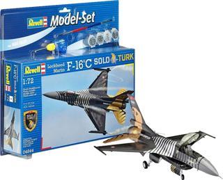 Revell Solo Türk F-16C Model Set Maket 1:72 64844