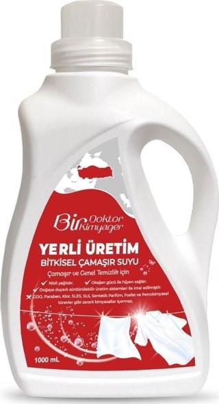 Yerli Üretim Bitkisel Çamaşır Suyu (1 L)