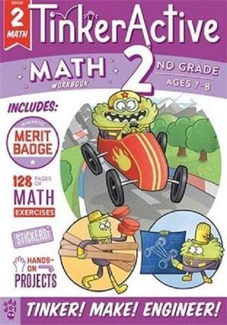 TinkerActive Workbooks: 2nd Grade Math - Enil Sidat - Square Fish