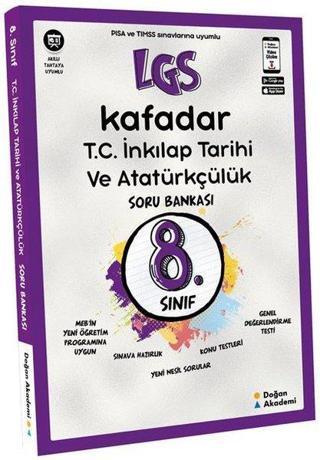 8.Sınıf LGS Kafadar T.C. İnkılap Tarihi ve Atatürkçülük Soru Bankası - Kolektif  - Doğan Akademi
