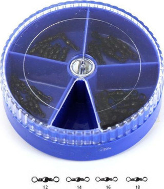 Barrel Swivel Black 77210 Fırdöndü 40 Adet