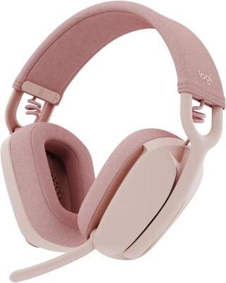 Logitech Zone Vibe 100 Hafif Kablosuz Kulak Üstü Kulaklık Gül Rengi