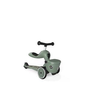 Scoot and Ride Highwaykick 1 Lifestyle Scooter - Green Lines 210621-96604