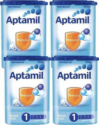 Aptamil 1 Bebek Sütü 900 gr 4 Adet