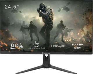 Rampage CYCLOPS CY25R240 25" 240Hz 1ms BOE VA Full HD HDR Freesync Logo Yansıtma RGB PC Flat Oyuncu Monitörü