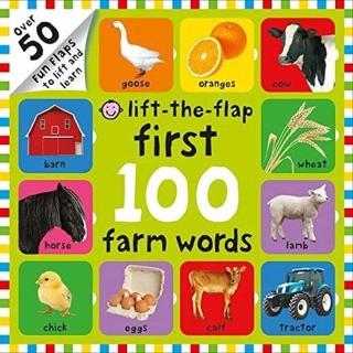First 100 Lift The Flap Farm Words - Roger Priddy - St Martin's Press