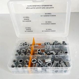 Ayaz Perçin Somun Seti 122 Parça