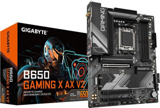 GIGABYTE B650 GAMING X AX V2 Soket AM5 AMD B650 DDR5 8000MHz (OC) Wi-Fi 6E ATX Anakart
