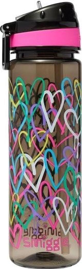 Smiggle - I Heart BPAsız 650 Pipetli Suluk