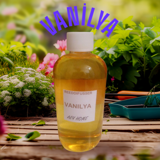 ÇUBUKLU Oda Kokusu VANİLYA Yedek 250 ML REED DIFFUSER