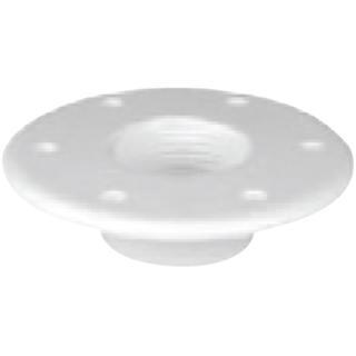 Nuova Rade Table Bottom Plate, Flushmount, Ø190mm-Η.10mm, White