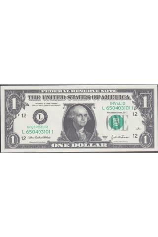1 Dolar Sahte Para