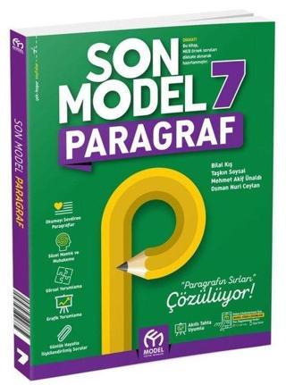 7. Sınıf Son Model Paragraf Soru Bankası - Kolektif  - Model Eğitim Yayınları