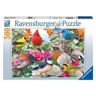 Ravensburger 500 Parça Puzzle Bahçe Kuşları 142231