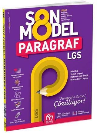 8.Sınıf LGS Son Model Paragraf Soru Bankası - Bilal Kış - Model Eğitim Yayınları