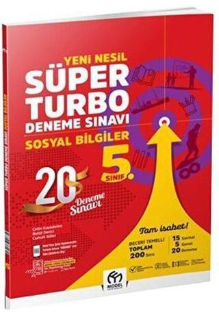 5. Sınıf Sosyal Bilgiler Yeni Nesil Süper Turbo Deneme Sınavı - Betül Derici - Model Eğitim Yayınları