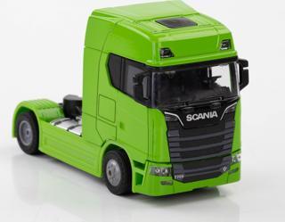 Metaş 1:50 Ölçek Metal  Sesli ve Işıklı Tır Kafası Yeşil