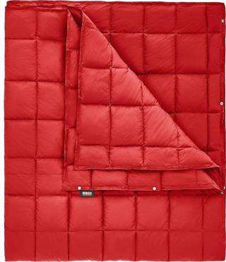 Haegs Kamp Battaniyesi - Dış Mekan Hafif Kompakt Seyahat Yorganı Kamp Yürüyüş Outdoor Şal, Battaniye 200-150 Cm Kırmızı