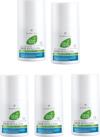 Lr Aloe Vıa Aloe Vera Deo Roll-On 50Ml 5`Li Set