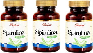 Balen Spirulina (Yosun) 740 Mg 100 Tablet X 3 Adet