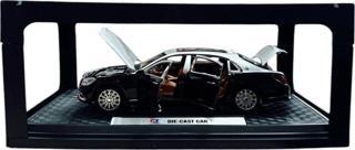 Can Ali Toys 1:24 Metal Model Koleksiyon Araba Mercedes S600 Siyah-Gri 21 Cm Cz137B