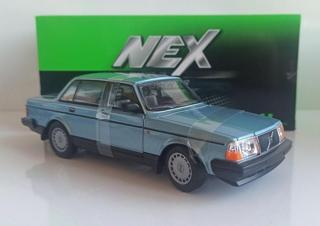 Welly 1/24 Ölçek Volvo 240 Gl Model Araba Mavi