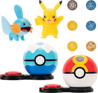 Pokemon Sürpriz Atak Oyun Seti S4 - Pikachu ve Mudkip PKW3652
