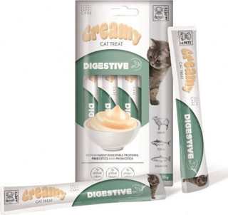 M-Pets Digestive Fonksiyonel Creamy Kedi Ödülü 4X15 gr