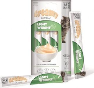 M-Pets Light Weight Fonksiyonel Creamy Kedi Ödülü 4X15 gr
