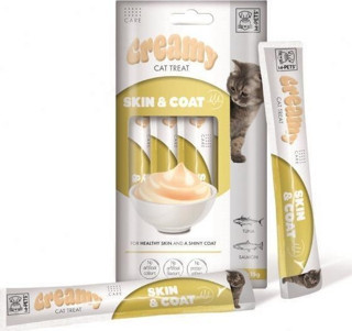 M-Pets Skin & Coat Fonksiyonel Creamy Kedi Ödülü 4X15 gr
