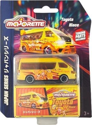 Majorette - Deluxe Japan Series Toyota Hiace (Sarı)