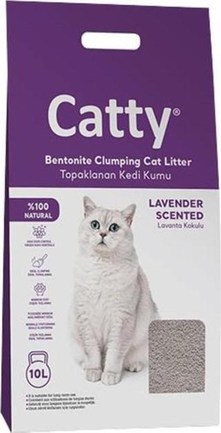 Catty Lavantalı Kedi Kumu 10 L