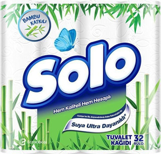 Solo Bambu Katkılı 32'li Tuvalet Kağıdı