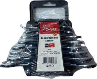 Rico 020-RC8008 Açık Ağızlı Anahtar Seti 8 Parça 6-22 MM