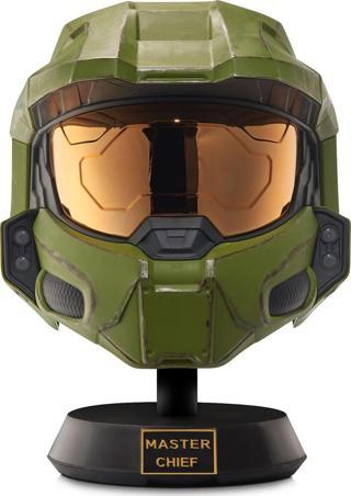 HALO Gerçekci Master Chief Miğferi ve Sergi Standı HLW0173