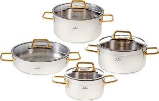 Modena 8 Parça Titanyum Gold Tencere Seti