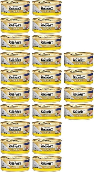 Gold Kıyılmış Tavuk Etli Kedi Konservesi 85 gr X 24 Lü Avantajlı Paket