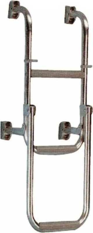 Lhr Krom Katlanır Merdiven 2+1 Basamaklı