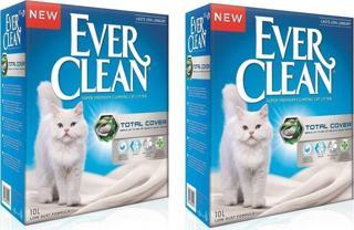 Ever Clean Total Cover Kedi Kumu 10 Lt X 2 Adet
