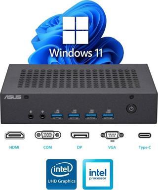 ASUS N100 16GB 512GB M.2 SSD PN43-BBN100MD ATL23 W11Pro Mini Masaüstü Bilgisayar
