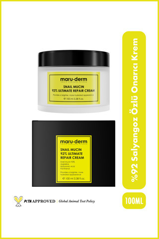 Maru.Derm Snail Mucin 92% Ultimate Repair Cream 100 ML
