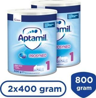 Aptamil Prosyneo 1 Bebek Sütü 400 G 0-6 Ay X2 Adet
