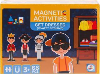 Nessiworld LC7983 Manyetik Aktivite Kıyafet Değiştirme Oyunu -Laçokids