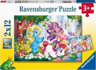 Ravensburger 2 x 12 Parça Puzzle Unicorn 50284