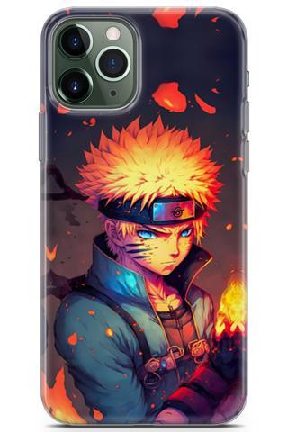 Miraksesuar iPhone 11 Pro Max Uyumlu Kılıf Yapayzeka 11 Naruto 4K Baskılı Kılıf