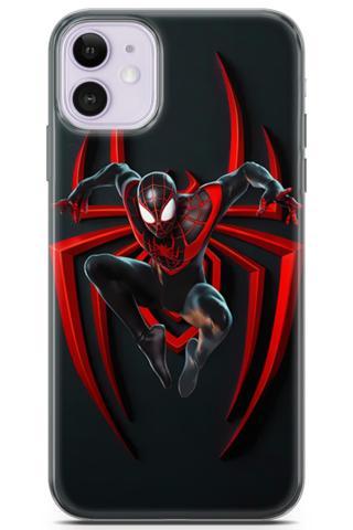 Miraksesuar iPhone 11 Uyumlu Kılıf Yapayzeka 1 Örümcek Adam Anime Telefon Kılıfı