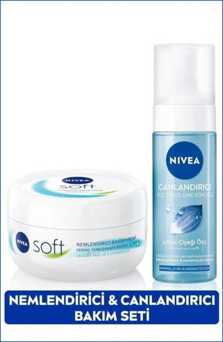 Soft 200 ml Canlandırıcı Yüz Temizleme Köpüğü